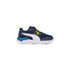 Sneakers blu in similpelle e tessuto mesh con dettagli gialli Puma X-Ray Lite Ac Inf, Brand, SKU s333500034, Immagine 0